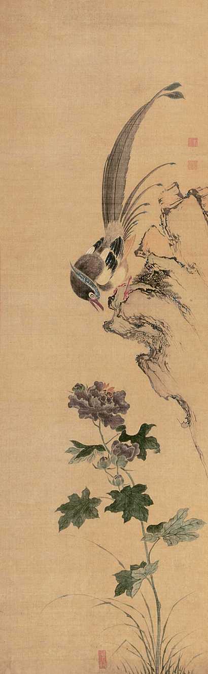佚名 花鸟 立轴